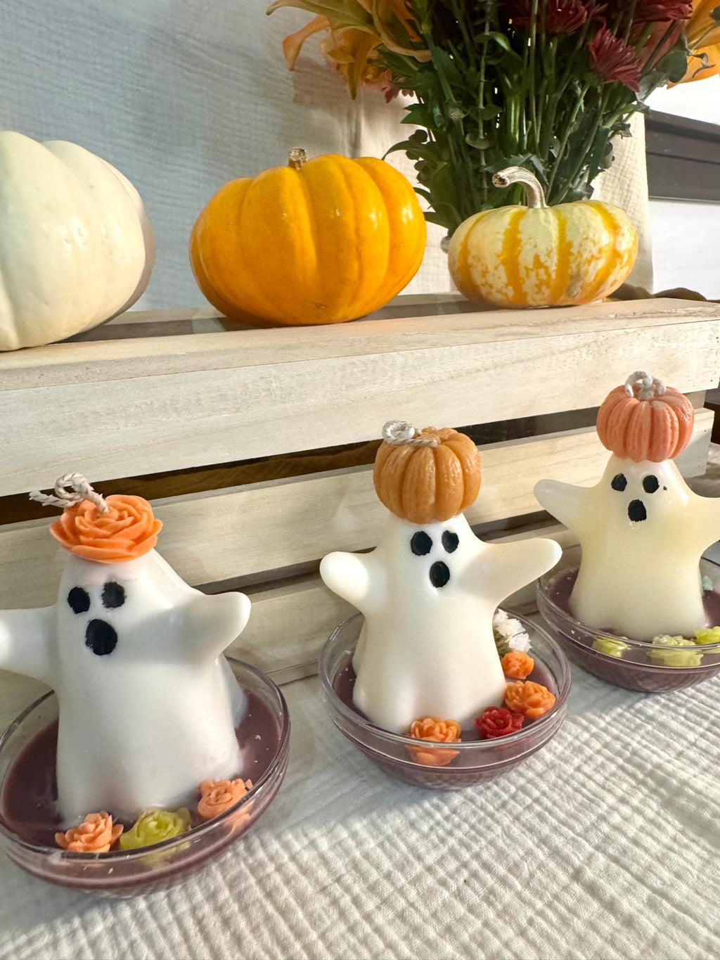 Spooky Ghost Candles