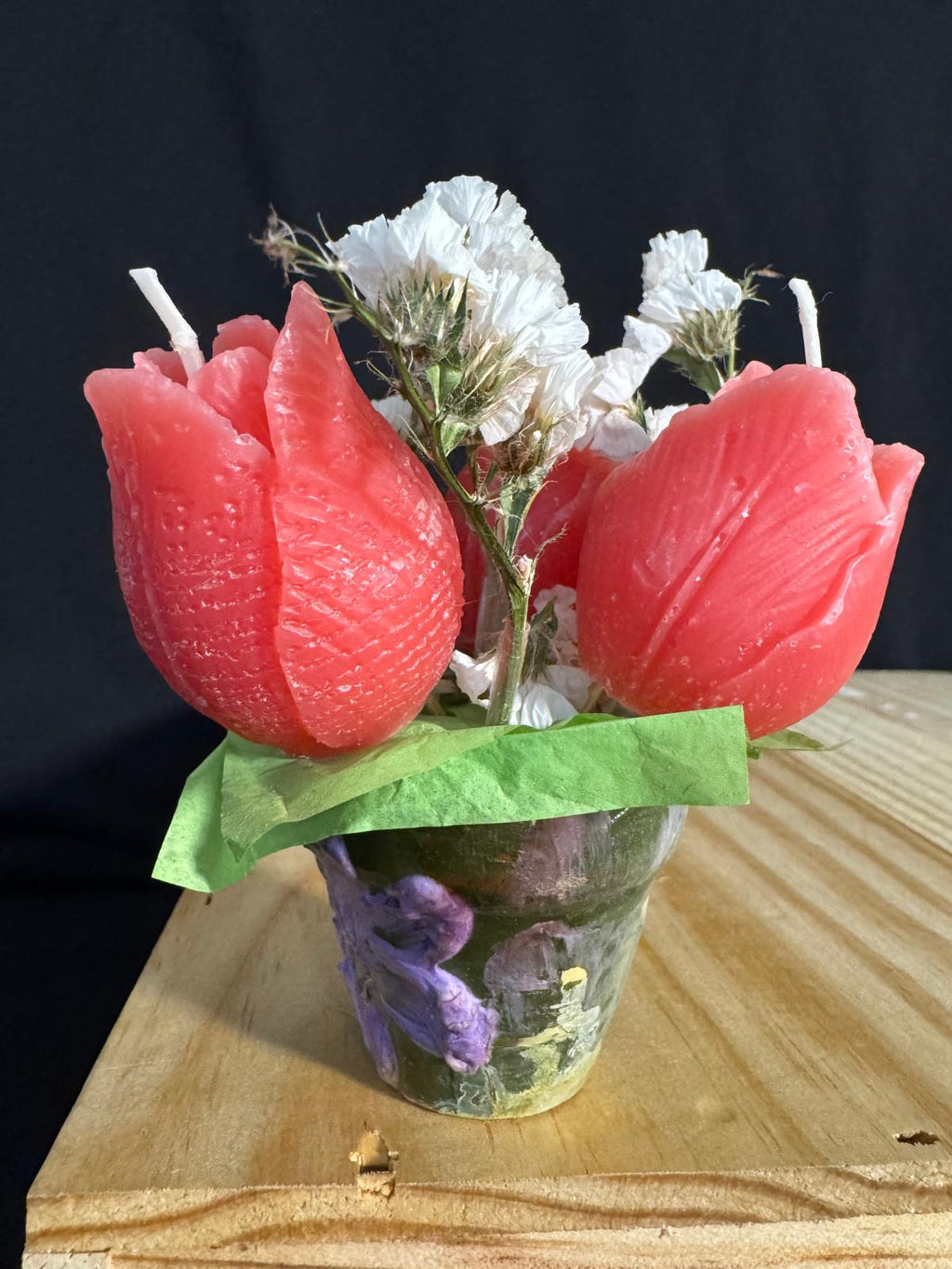 Tulip Bouquet Candle