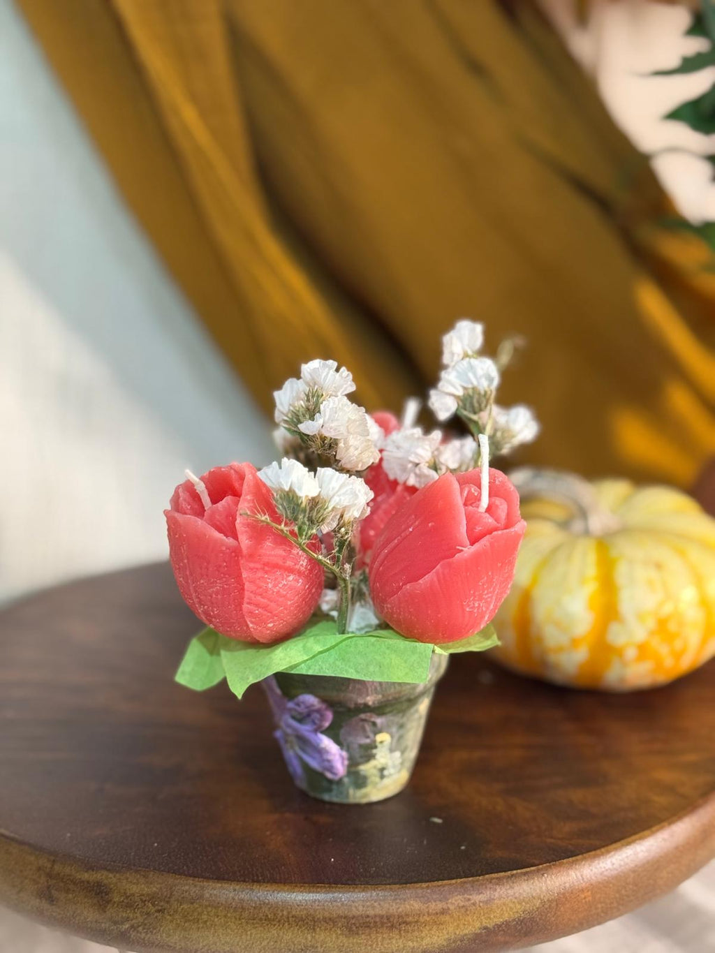 Tulip Bouquet Candle